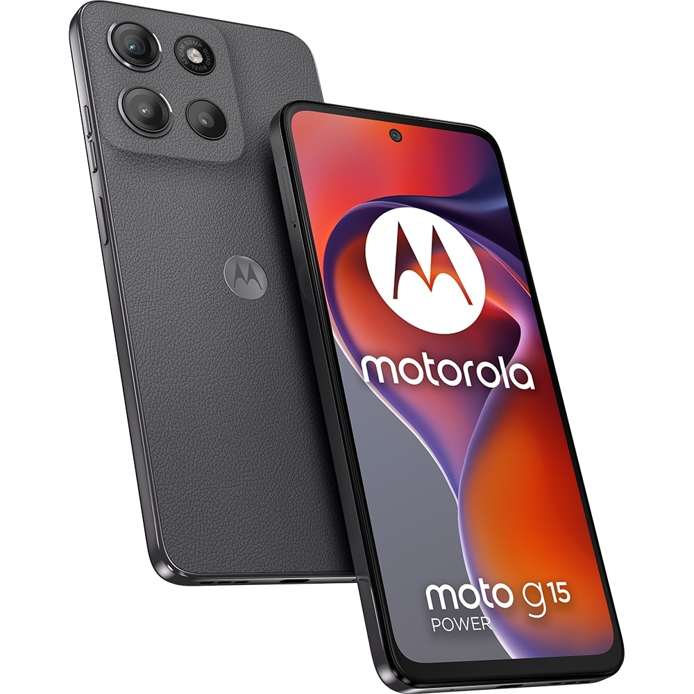 MOTOROLA Moto G15 Power, 256GB, 8GB RAM, Dual-Sim, Gravity Grey