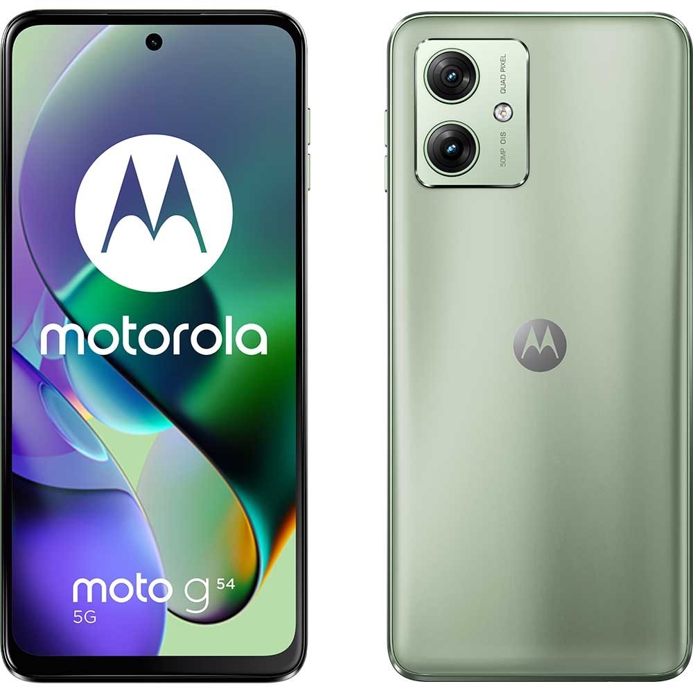 MOTOROLA Moto G54 Power Edition 5G, 256GB, 12GB RAM, Dual SIM, Mint Green