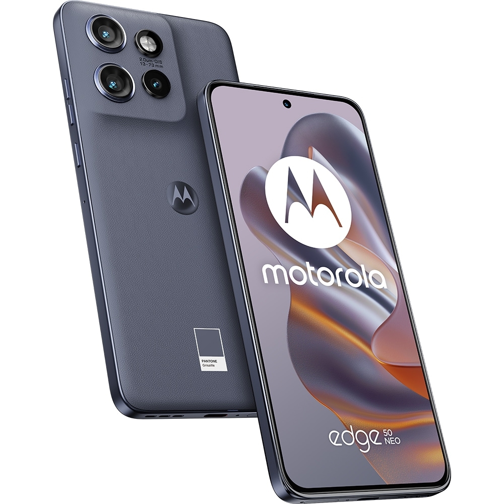 MOTOROLA Edge 50 Neo 5G, 256GB, 8GB RAM, Dual SIM, Grisaille