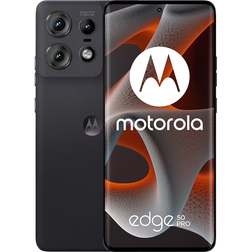 MOTOROLA Edge 50 Pro 5G, 512GB, 12GB RAM, Dual SIM, Black Beauty
