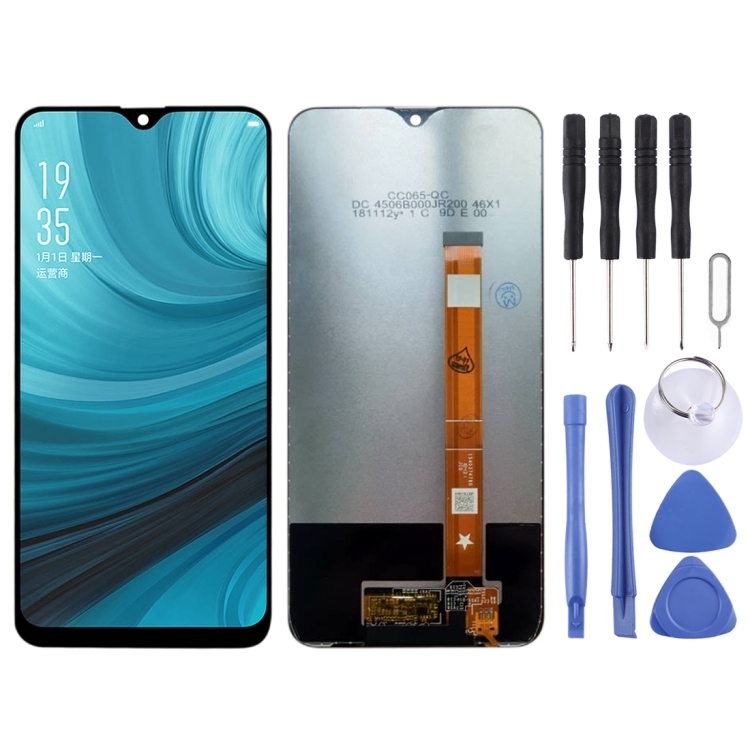 LCD OPPO A12 / A5S / AX7 / A7N / A7 / AX5 / REALME 3i BLACK AA