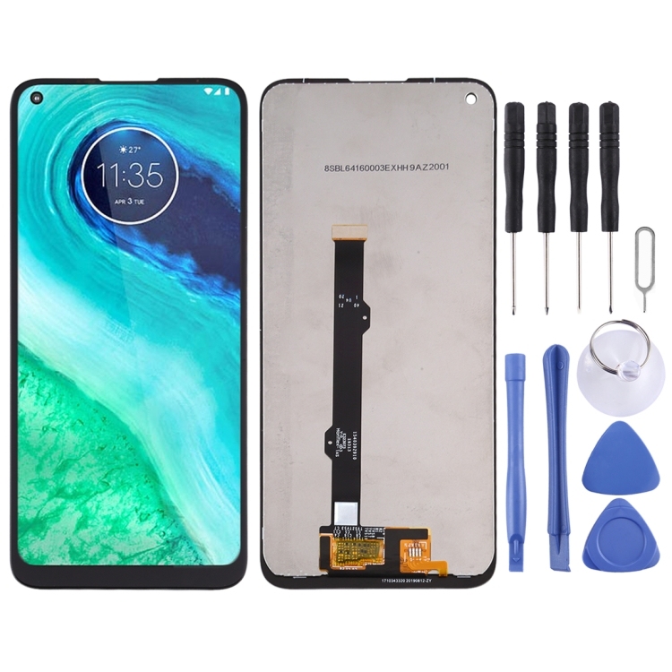LCD MOTOROLA MOTO G8 BLACK N/F AAA