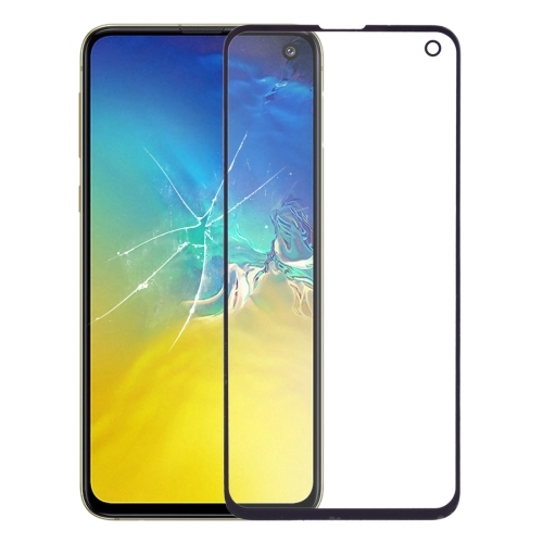 OUTER GLASS LCD SAMSUNG S10E / G970 BLACK WITH OCA