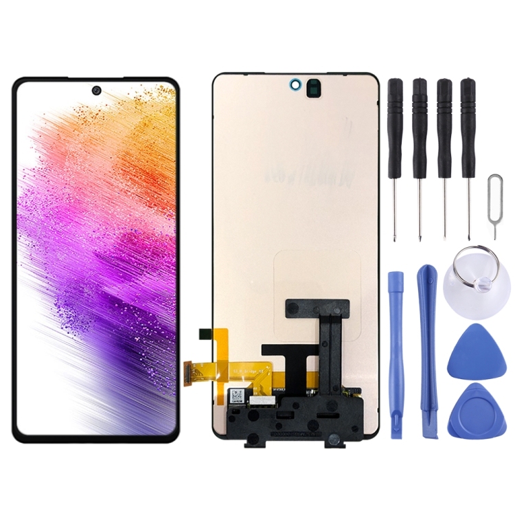 LCD SAMSUNG A73 / A736 BLACK N/F ORIGINAL