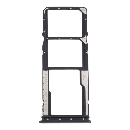SIM Card Tray + SIM Card Tray + Micro SD Card Tray for Xiaomi Redmi 9A (Black)