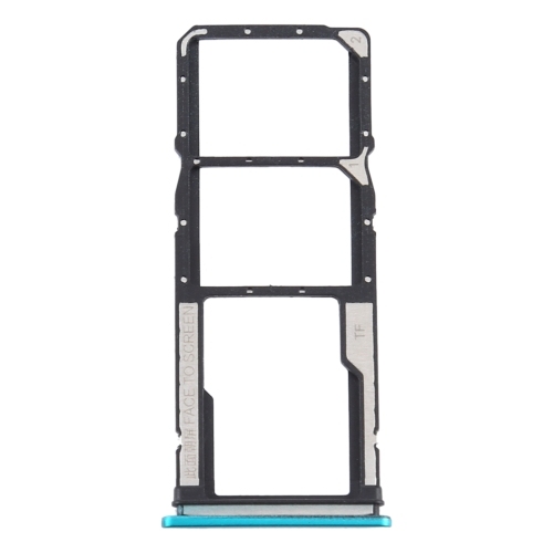 SIM Card Tray + SIM Card Tray + Micro SD Card Tray for Xiaomi Redmi 9 (Green)