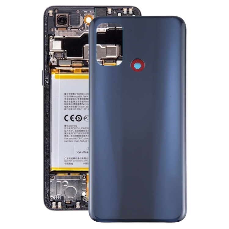 BATTERY COVER OPPO A53 4G / A53s / A32 4G / A33 2020 (Black)