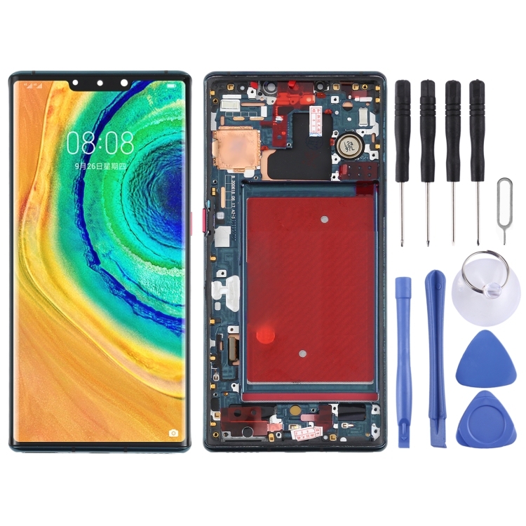 LCD HUAWEI MATE 30 PRO GREEN WITH FRAME ORIGINAL