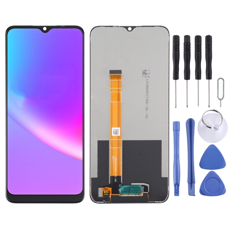 LCD REALME C25S BLACK AA