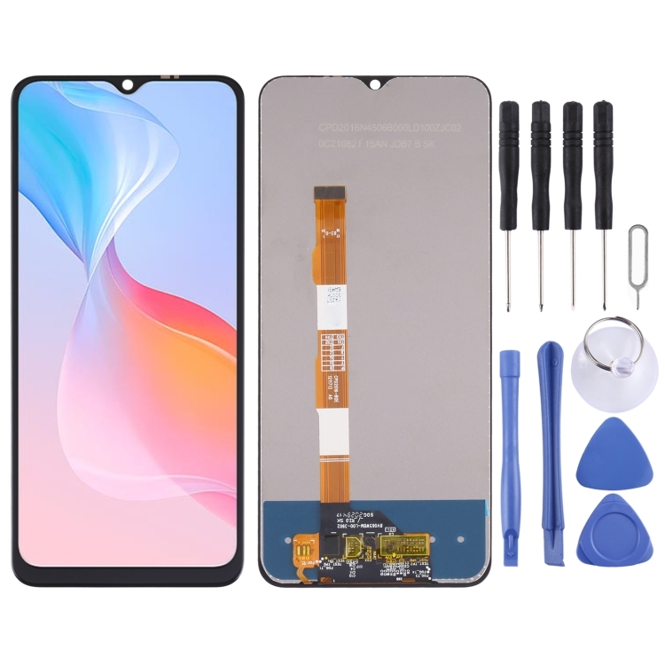 LCD VIVO Y01 / Y02S / Y16 / Y21 / Y21S / Y21A / Y21E / Y21T / Y21G / Y32 / Y33E / Y33S 5G BLACK AA