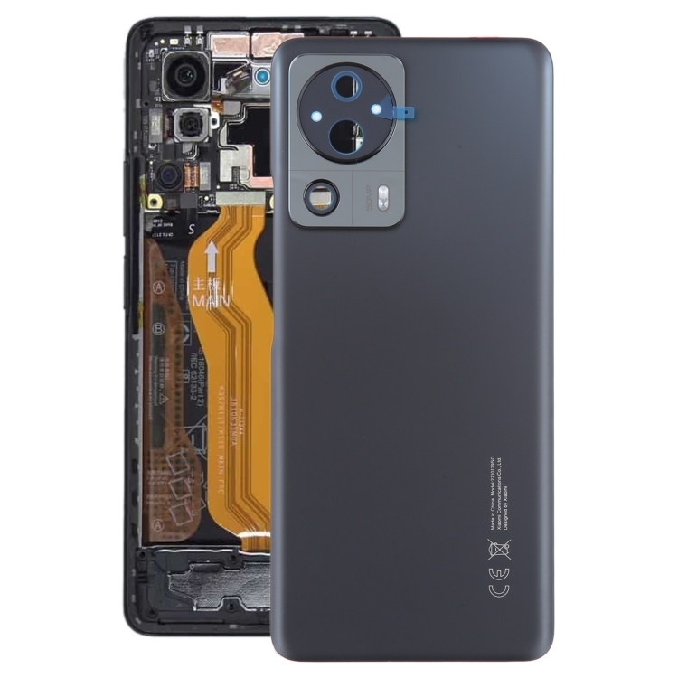 For Xiaomi 13 Lite Original Battery Back COVER(Black)