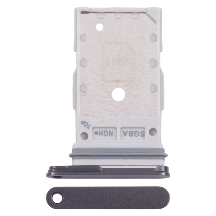 For Samsung Galaxy S24 FE SM-S721B Original Sim Card Tray + Sim Card Tray (Graphite Black)
