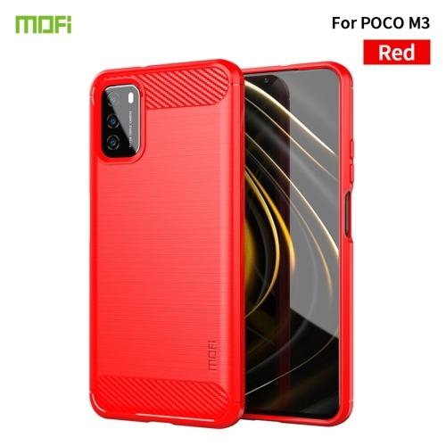 Husa Extra Xiaomi Poco M3 / Redmi 9T MOFI Gentleness (Red)