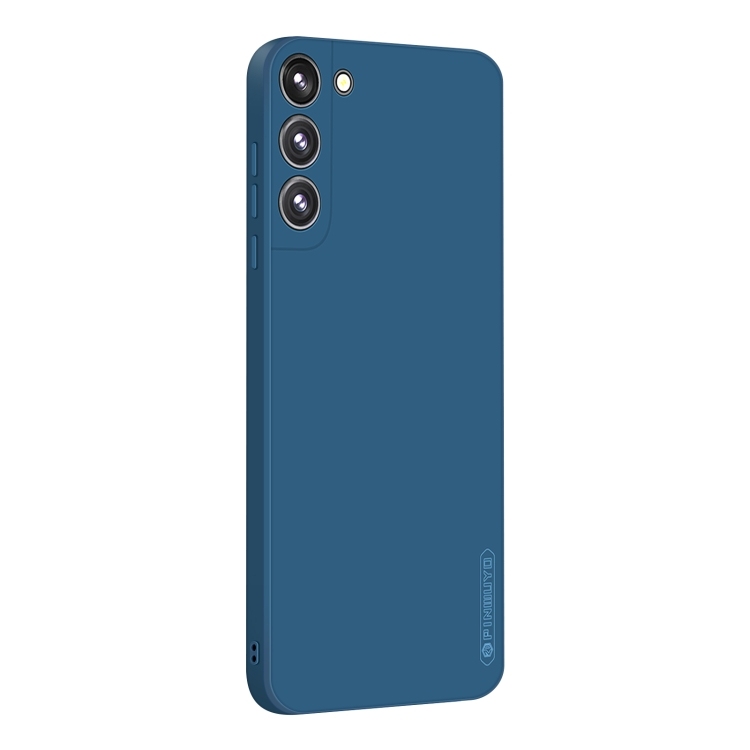 Husa p/u Samsung Galaxy S22 5G PINWUYO Liquid Silicone Phone (Blue)