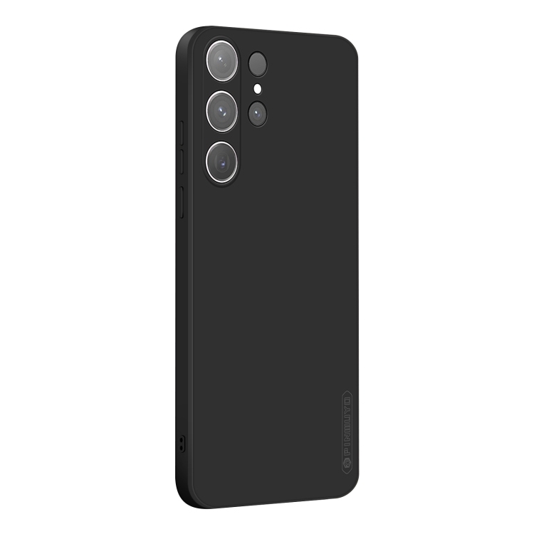 Samsung Galaxy S24 Ultra 5G PINWUYO Sense Series Liquid Silicone TPU Phone husa(Black)