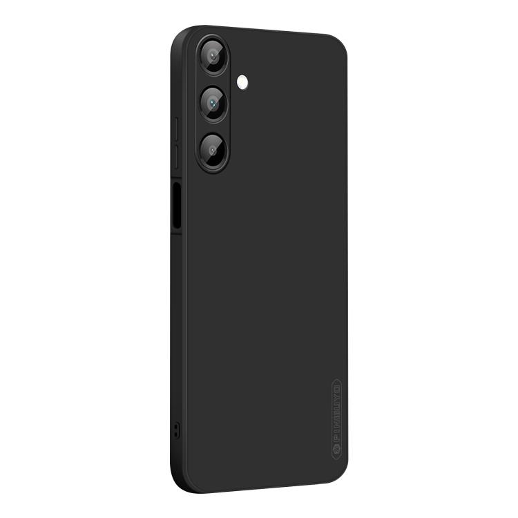 Samsung A17 PINWUYO Sense Series Liquid Silicone TPU Phone Husa (Black)