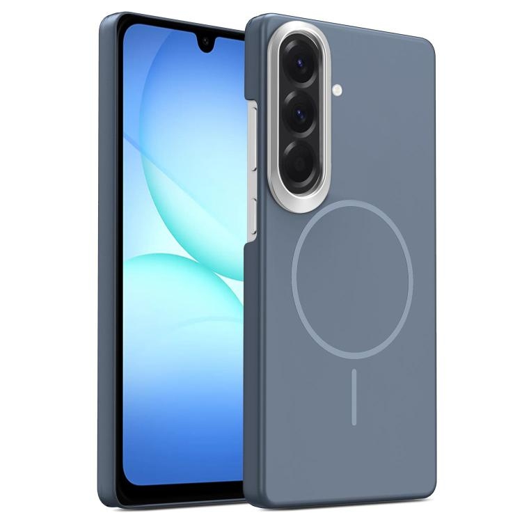 Samsung A17 5G Gold Armor PC Thin Circle MagSafe Shockproof Phone Husa(Carbon Grey)