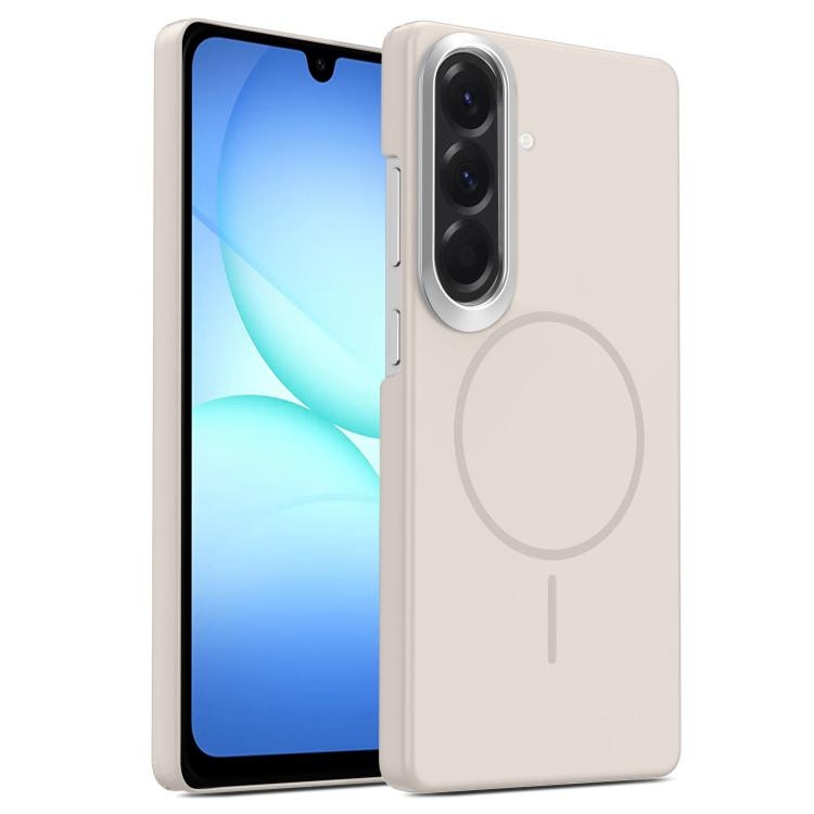 Samsung A17 5G Gold Armor PC Thin Circle MagSafe Shockproof Phone Husa(Summit Stone)