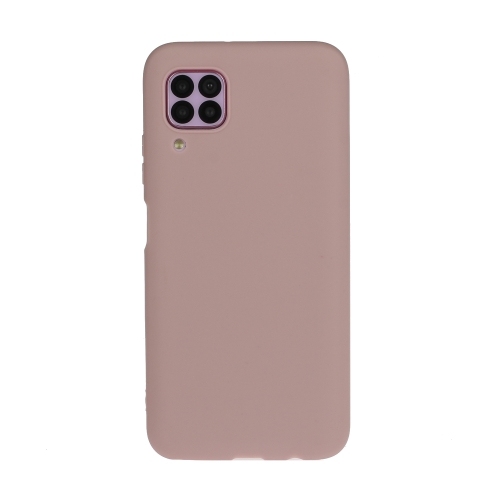 For Huawei Nova 6SE/P40 Lite/Nova 7i Solid Color Frosted TPU  Phone Case(Pink)