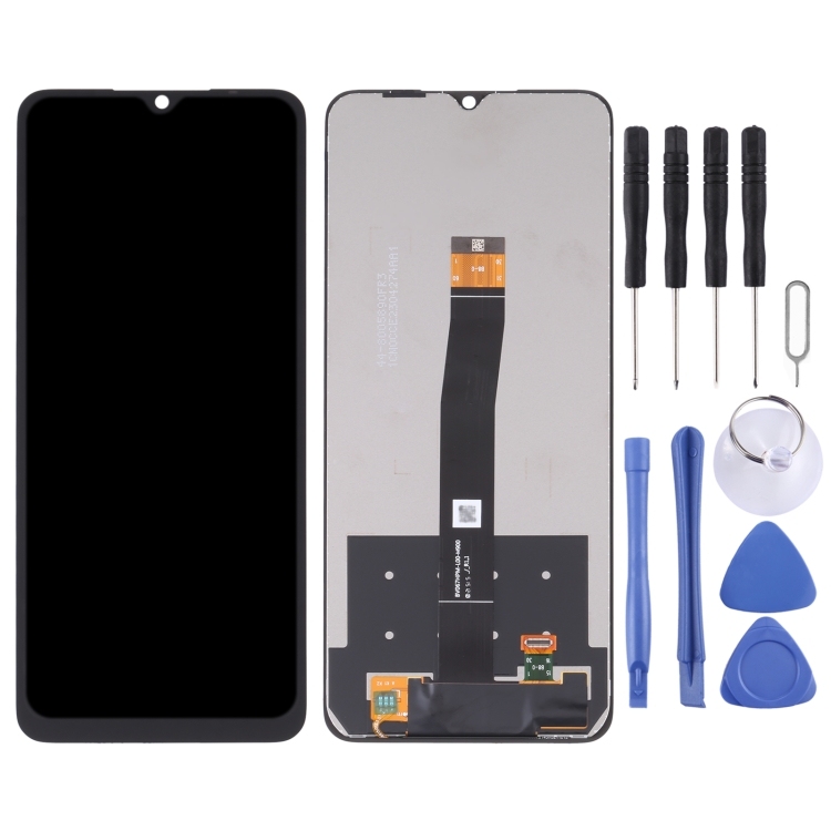 LCD XIAOMI REDMI 10C / 10 Power / Poco C40 4G BLACK Original (Service packing)