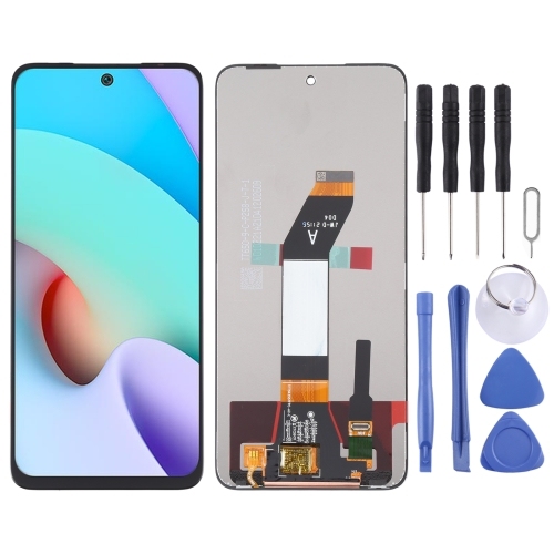LCD XIAOMI REDMI 10 2021 / 2022 BLACK Original (Service packing)