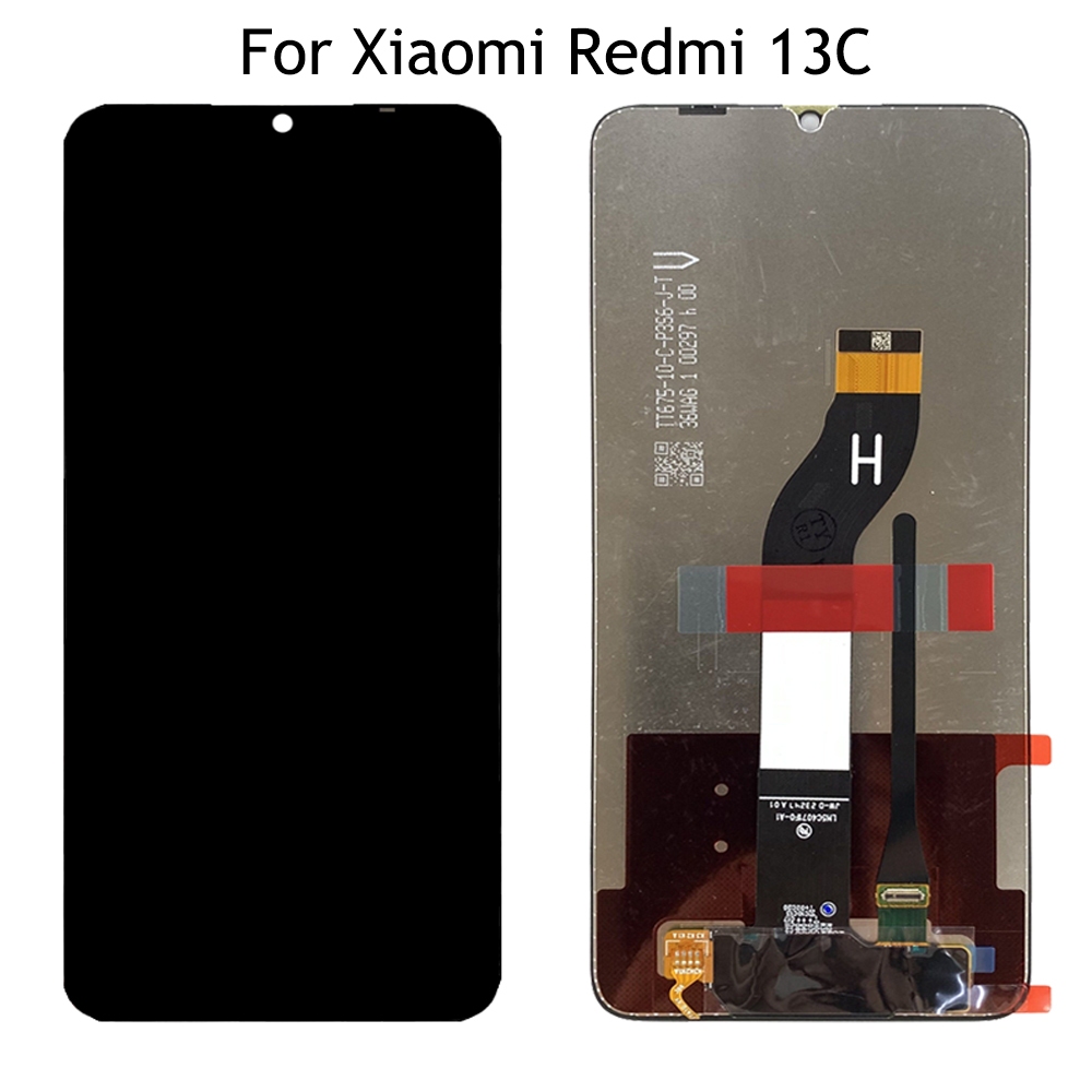 LCD XIAOMI REDMI 13C / POCO C65 BLACK Original (Service packing)
