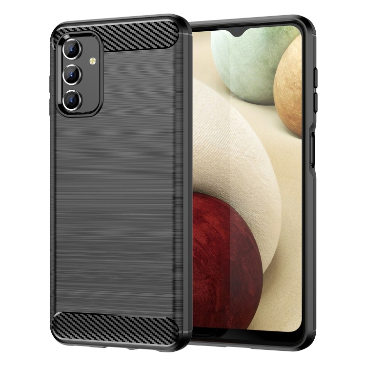 Samsung A04E Brushed Carbon TPU (Black)