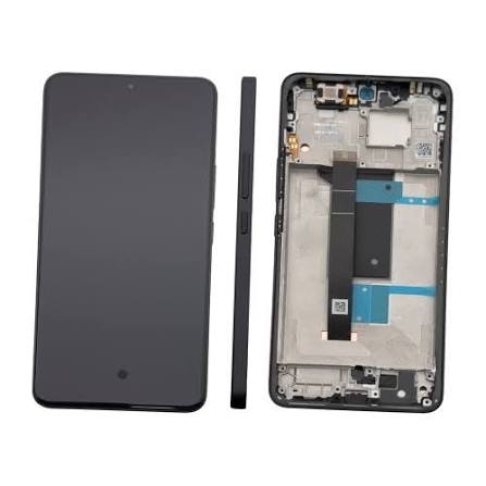 LCD XIAOMI REDMI NOTE 15 PRO 4G BLACK WITH FRAME ORIGINAL (SERVICE PACK)
