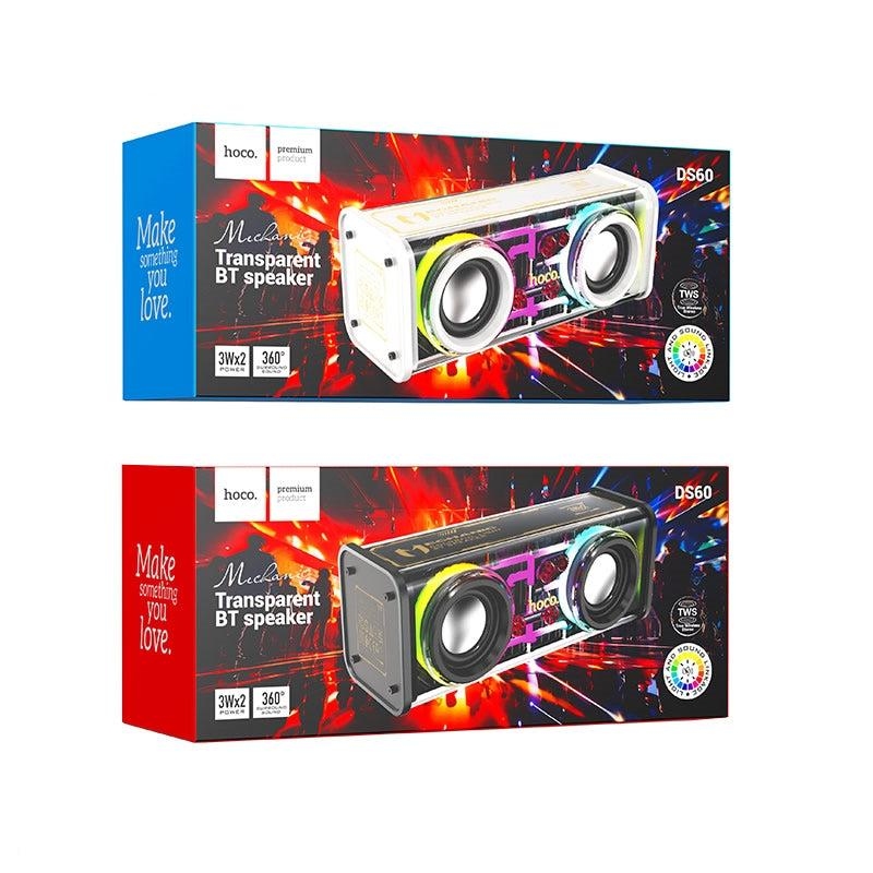Hoco DS60 Mechanic colorful light BT speaker black