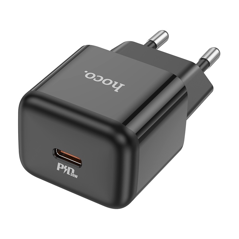 Hoco N83 Profit single port PD40W charger(EU) black