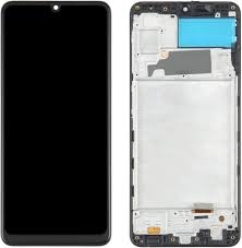 LCD SAMSUNG A22 4G / A225 BLACK WITH FRAME IPS (KAIKU)