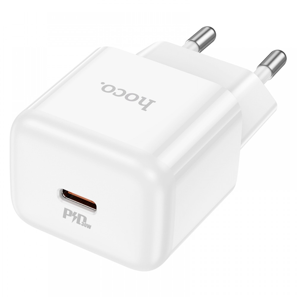 Hoco N83 Profit single port PD40W charger(EU) white