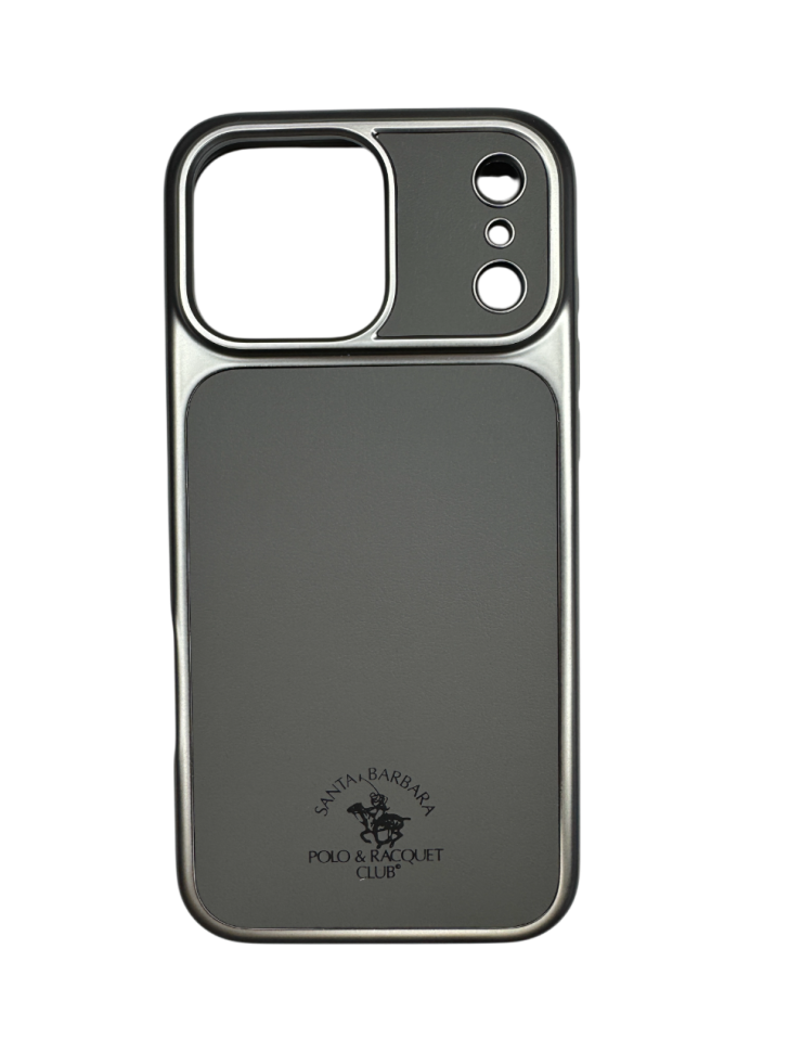 Накладка Polo Lucas MagSafe iPhone 17 Pro (Silver)