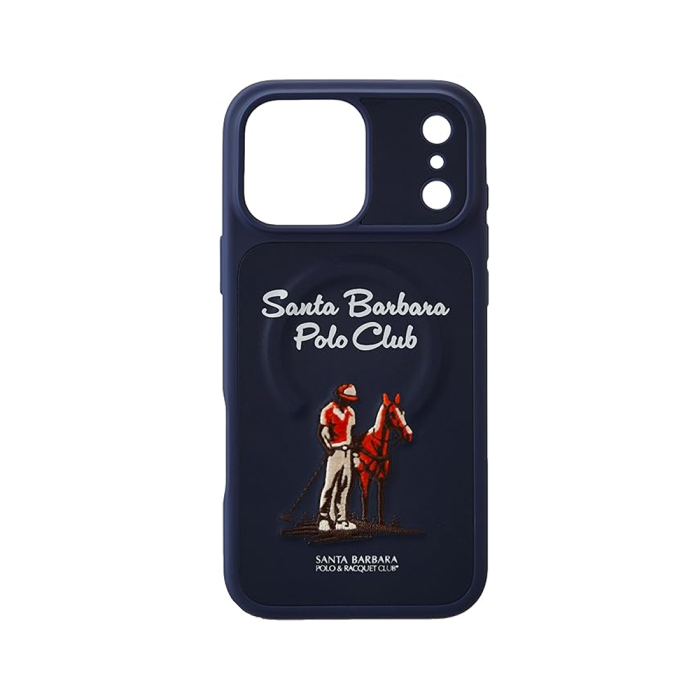 Накладка Polo Questa MagSafe iPhone 17 Pro (Navy blue)
