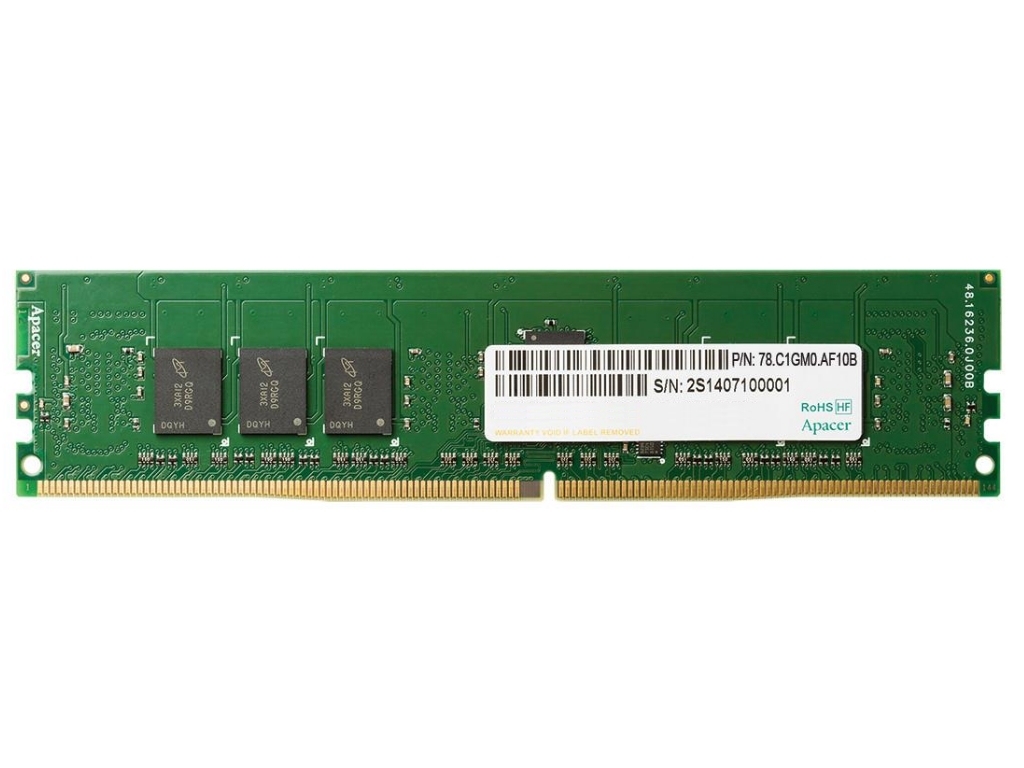 .4GB DDR4-   2666MHz   Apacer PC21300,  CL19, 288pin DIMM 1.2V