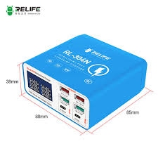 RELIFE RL-304N Intelligent digital display 6-port charger wide voltage