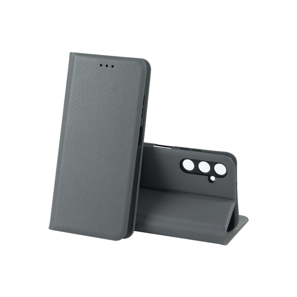 Чехол-книжка LEATHER Case SAMSUNG A54 5G (Серый)