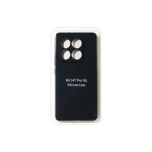 Накладка Full Silicone Case XIAOMI Mi 14T Pro 5G (03 / Black)